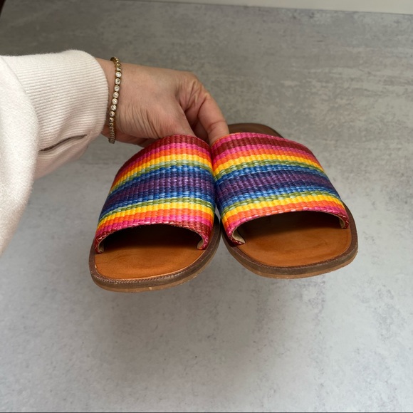 Lucky Brand Rainbow Sandals 7.5 - Picture 9 of 9